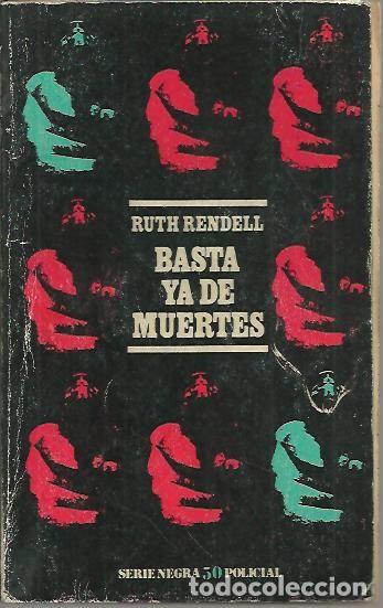 Libros: BASTA YA DE MUERTES. - RENDELL, Ruth. - Foto 1