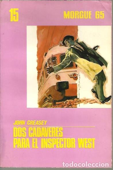 Libros: DOS CADAVERES PARA EL INSPECTOR WEST. - CREASEY, John. - Foto 1