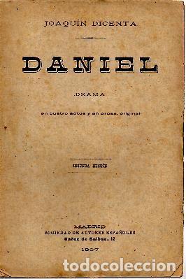 Libros: DANIEL. - DICENTA, Joaqu&iacute;n. - Foto 1