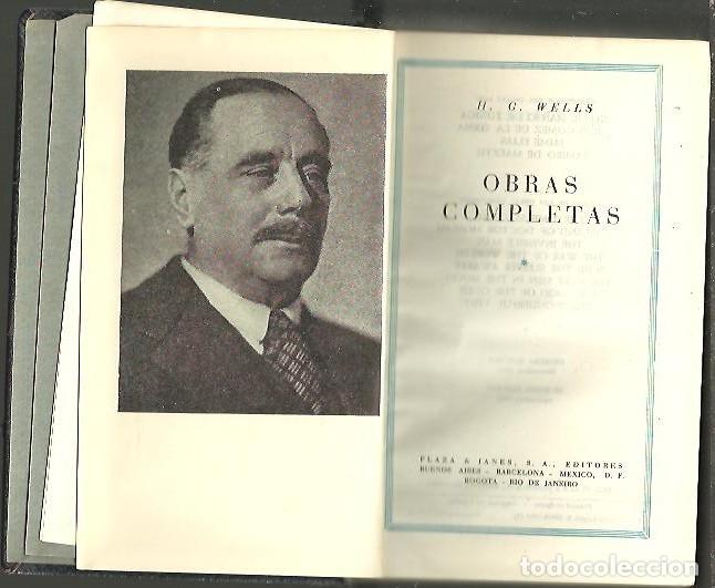 Libros: OBRAS COMPLETAS. - WELLS, H. G. - Foto 1