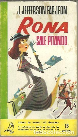 Libros: RONA SALE PITANDO. - JEFFERSON FARJEON, J. - Foto 1