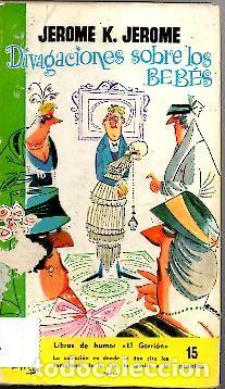 Libros: DIVAGACIONES SOBRE LOS BEBES. - JEROME, Jerome k. - Foto 1