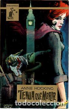 Libros: TENIA QUE MORIR. - HOCKING, Anne. - Foto 1