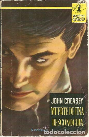Libros: MUERTE DE UNA DESCONOCIDA. - CREASEY, John. - Foto 1