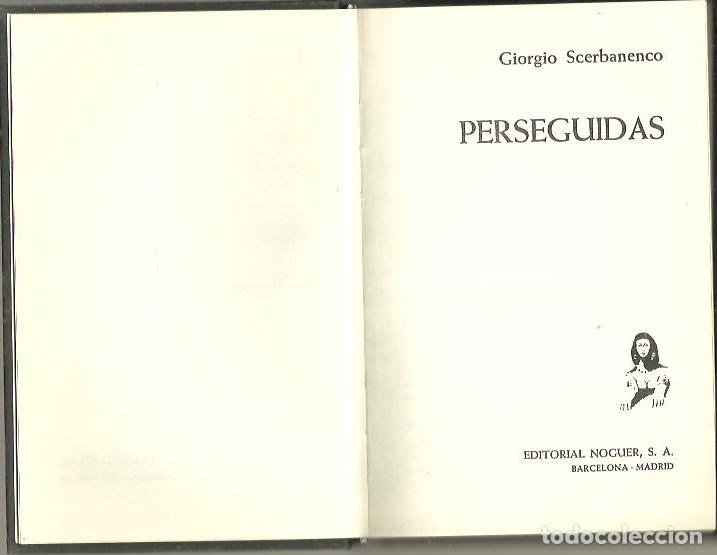 Libros: PERSEGUIDAS. - SCERBANENCO, Giorgio. - Foto 1