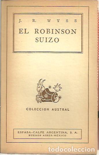 Libros: EL ROBINSON SUIZO. - WYSS, J. R. - Foto 1