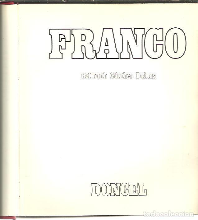 Libros: FRANCO. - G&Uuml;NTHER DAHMS, H. - Foto 1