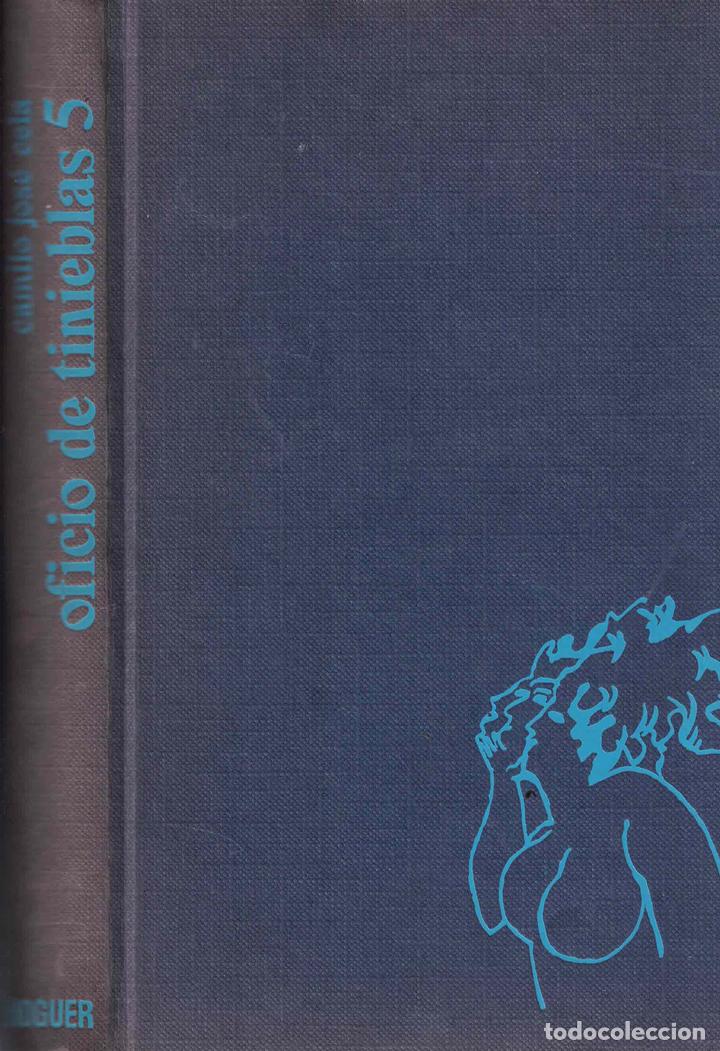 Libros: Oficio de tinieblas 5 - Camilo Jos&eacute; Cela - Foto 1
