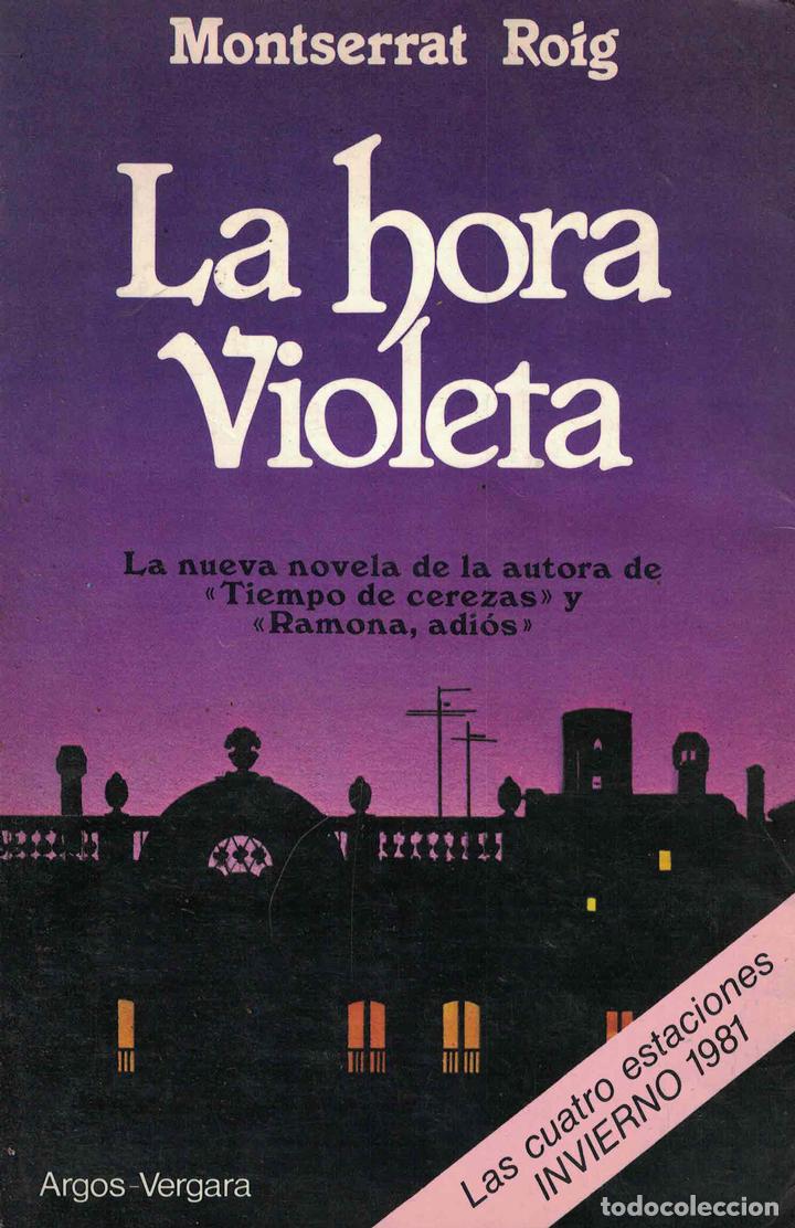 Libros: La hora violeta - Montserrat Roig - Foto 1