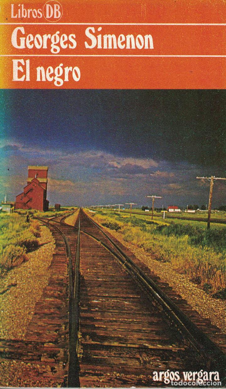 Libros: El negro - Georges Simenon - Foto 1