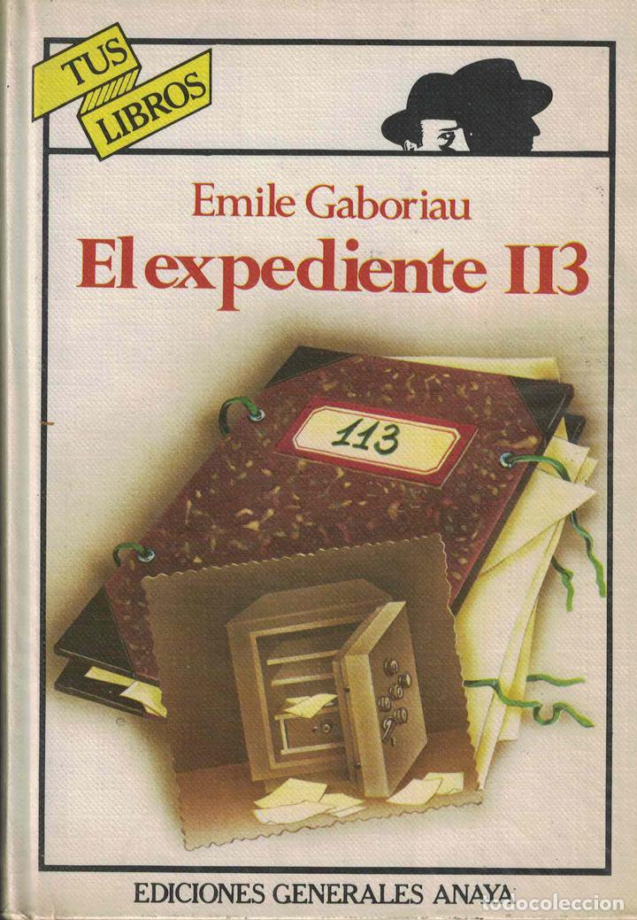 Libros: El expediente 113 - &Eacute;mile Gaboriau - Foto 1