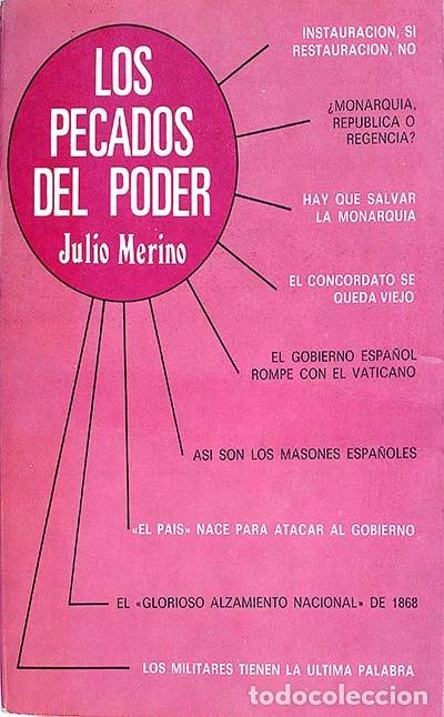 Libros: Los pecados del poder - Merino, Julio - Foto 1