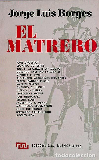 Libros: El matrero - Jorge Luis Borges - Foto 1