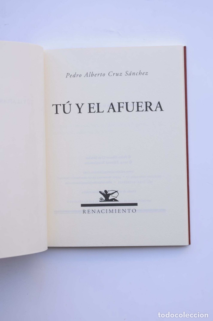 Libros: T&uacute; y el afuera - CRUZ S&Aacute;NCHEZ, Pedro Alberto - Foto 2