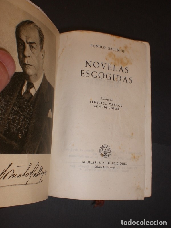 Libros: Joya 086, R&oacute;mulo Gallegos, Aguilar - Foto 5