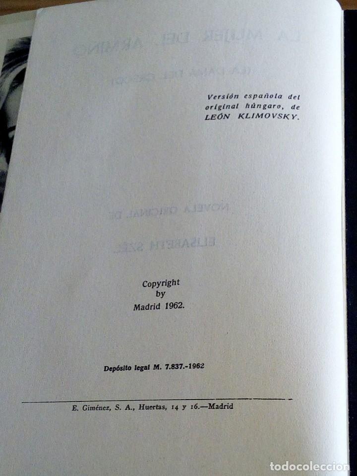 Libros: LA MUJER DEL ARMI&Ntilde;O (LA DAMA DEL GRECO). SZEL, ELISABETH. 1962 - Foto 7