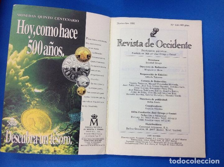 Libros: Revista de Occidente 1992 - Foto 2