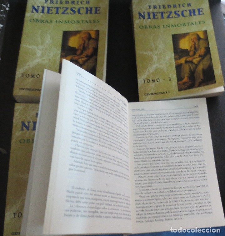 Libros: Obras inmortales - NIETZSCHE, FRIEDRICH - Foto 3