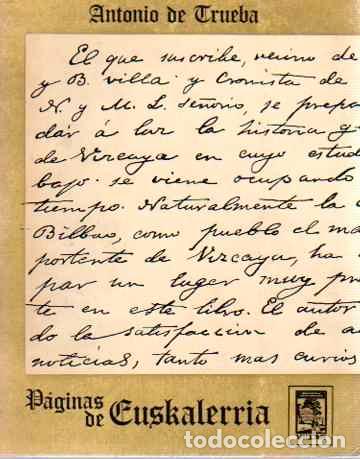 Libros: P&aacute;ginas de Euskalerria - Trueba, Antonio de - Foto 1