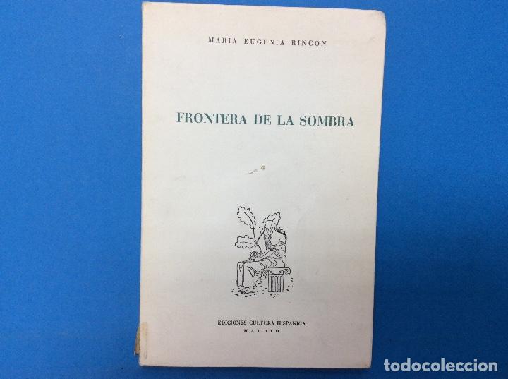 Libros: Frontera De La Sombra - 1968 - Foto 1