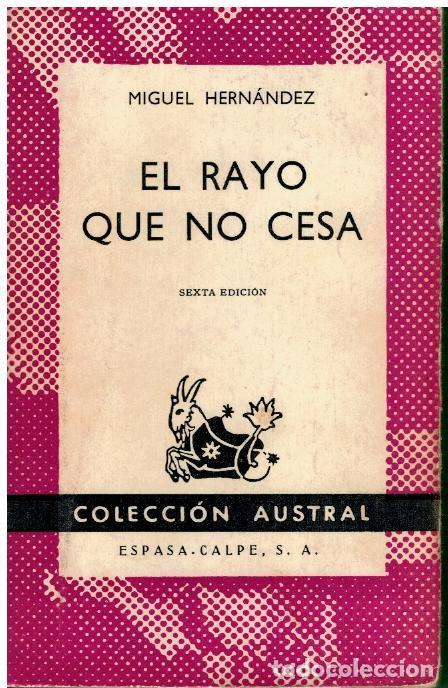 Libros: EL RAYO QUE NO CESA. 6&ordf; ed. - Foto 1