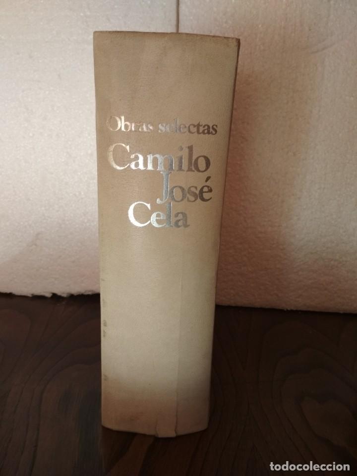 Libros: CAMILO JOS&Eacute; CELA. Obras selectas - ALFAGUARA - 1&ordf; EDICION DE 5000 EJEMPLARES - Foto 2