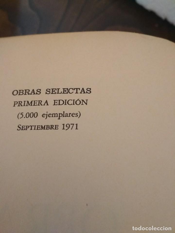 Libros: CAMILO JOS&Eacute; CELA. Obras selectas - ALFAGUARA - 1&ordf; EDICION DE 5000 EJEMPLARES - Foto 4