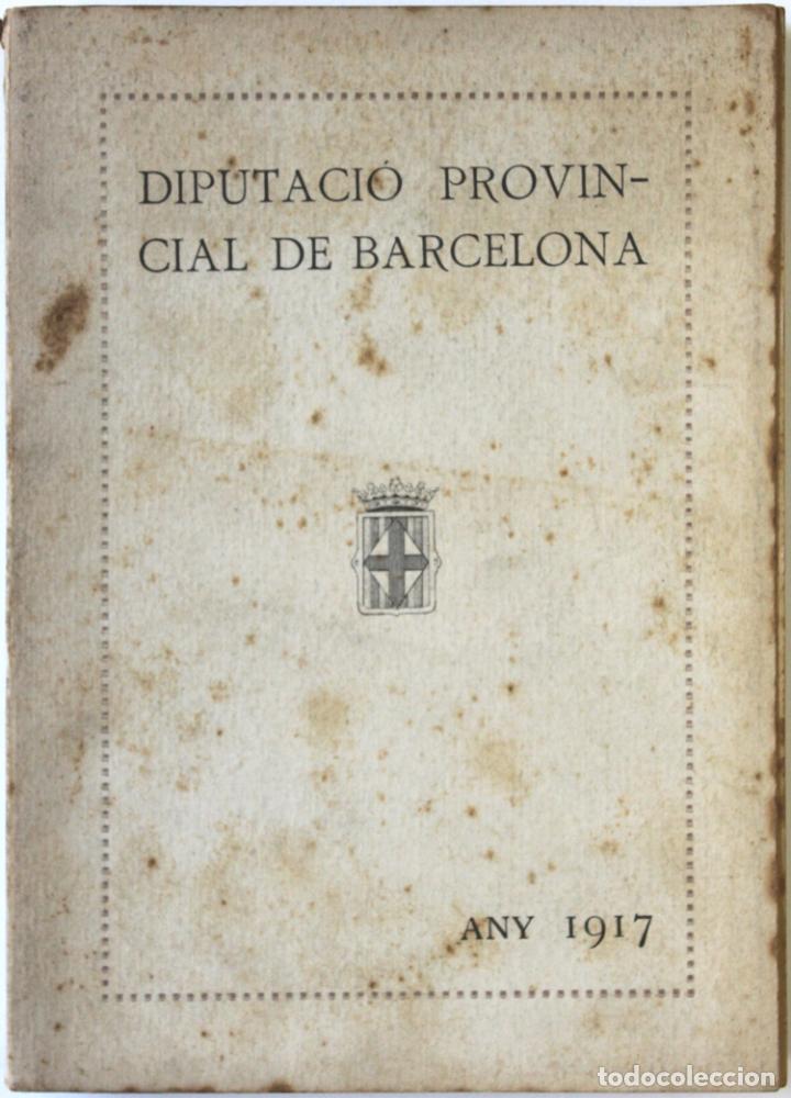 Libros: DIPUTACI&Oacute; PROVINCIAL DE BARCELONA. Any 1917. - Foto 1