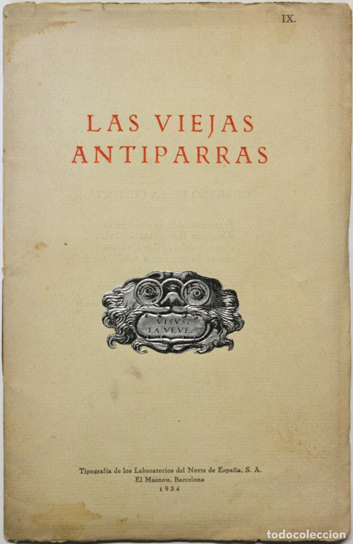 Libros: LAS VIEJAS ANTIPARRAS. - Foto 1