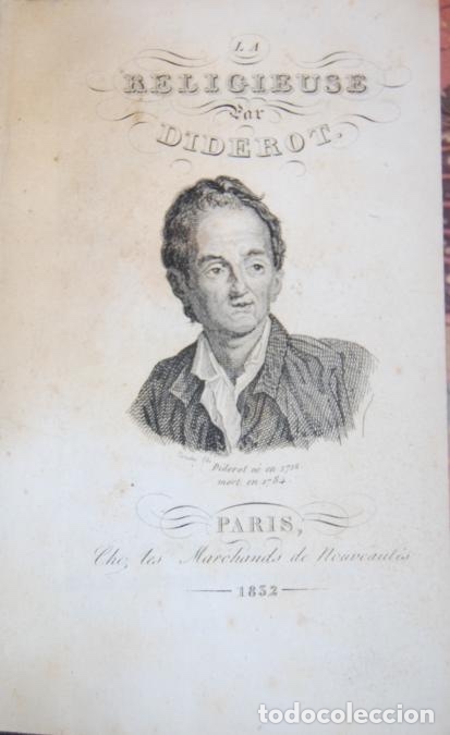 Libros: LA RELIGIEUSE - DIDEROT - Foto 1