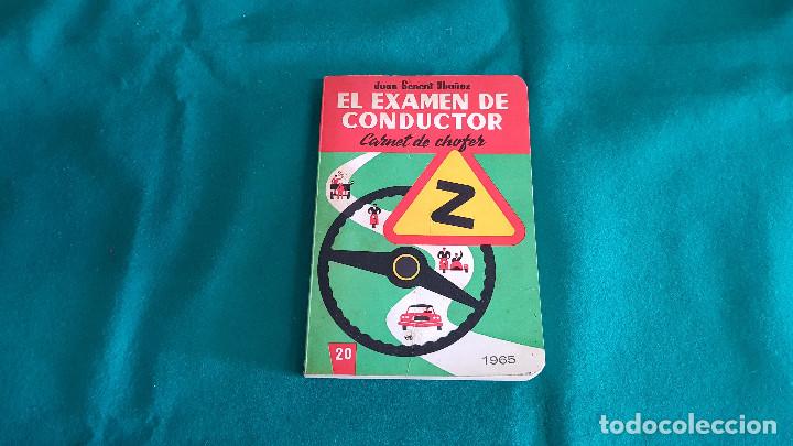 Libros: EL EXAMEN DE CONDUCTOR (1965) CARNET DE CHOFER - Foto 1