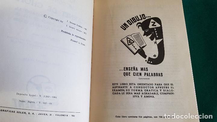 Libros: EL EXAMEN DE CONDUCTOR (1965) CARNET DE CHOFER - Foto 4