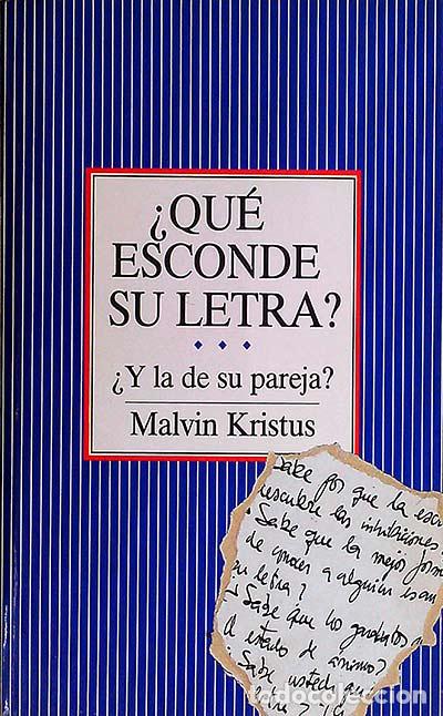 Libros: &iquest;Qu&eacute; esconde su letra? - Malvin Kristus - Foto 1