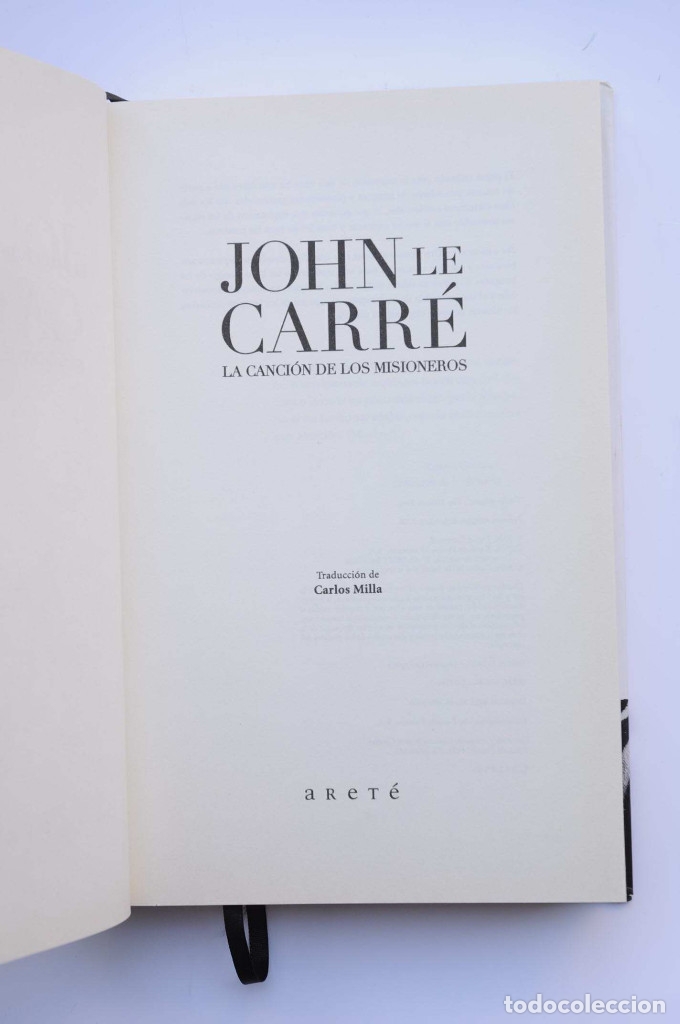 Libros: La canci&oacute;n de los misioneros - LE CARR&Eacute;, John - Foto 3