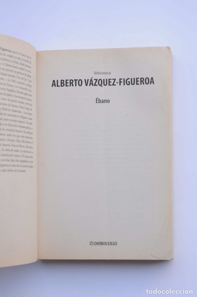Libros: &Eacute;bano - V&Aacute;ZQUEZ-FIGUEROA, Alberto - Foto 2