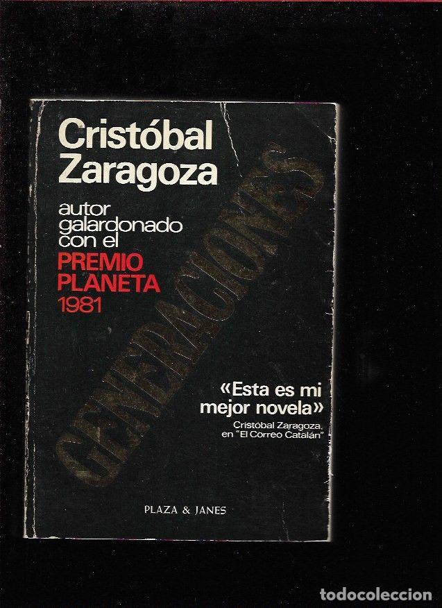 Libros: GENERACIONES - ZARAGOZA, CRISTOBAL - Foto 1