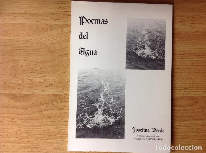 Libros: POEMAS DEL AGUA - JOSEFINA VERDE - Foto 1
