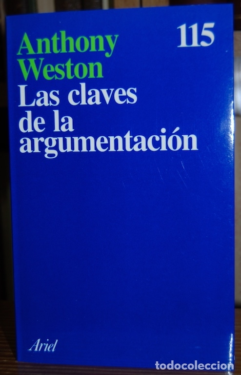 Libros: LAS CLAVES DE LA ARGUMENTACION - WESTON, Anthony - Foto 1