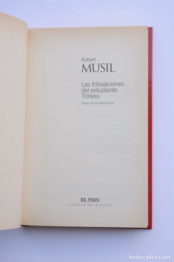 Libros: Las tribulaciones del estudiante T&ouml;rless - MUSIL, Robert - Foto 2
