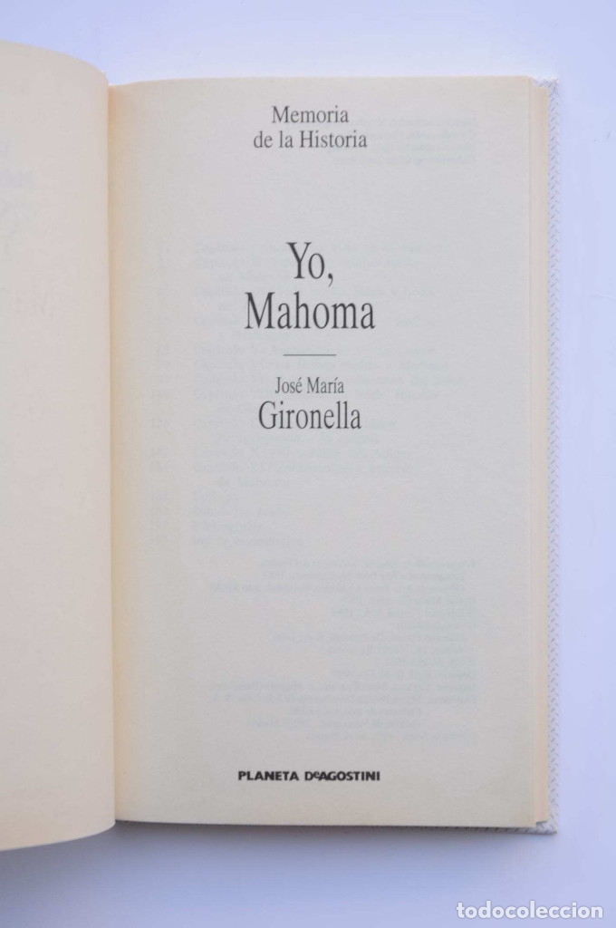 Libros: Yo, Mahoma - GIRONELLA, Jos&eacute; Mar&iacute;a - Foto 2