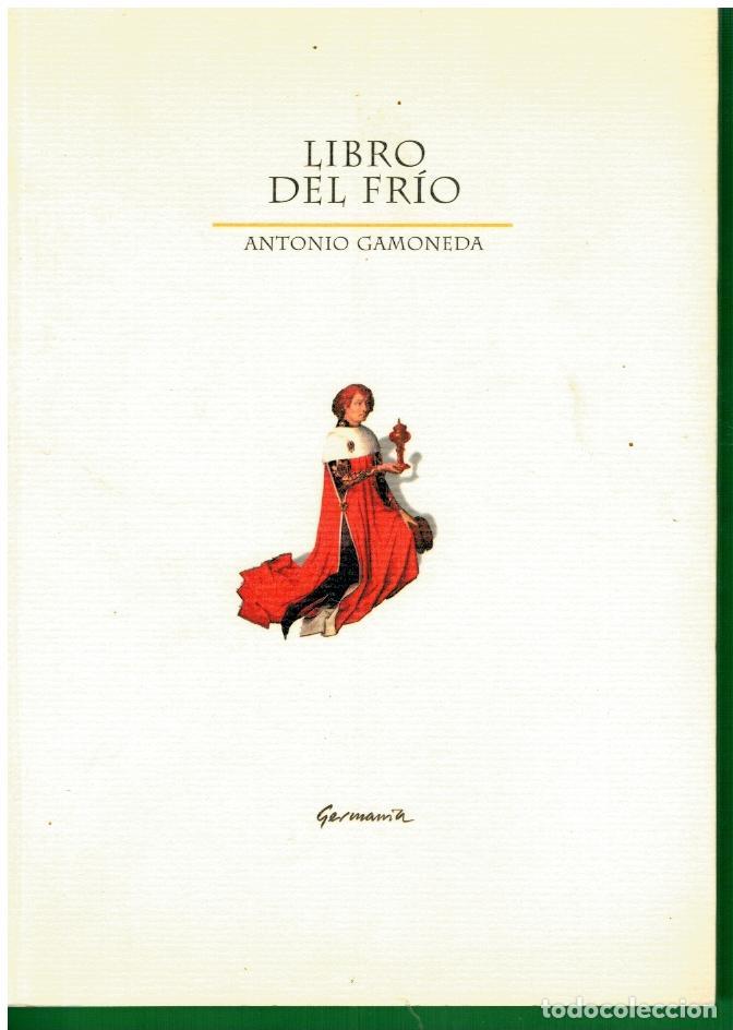 Libros: LIBRO DEL FR&Iacute;O. Pr&oacute;logo de Jacques Ancet. - Foto 1