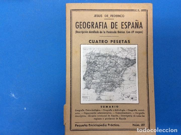 Libros: GEOGRAF&Iacute;A DE ESPA&Ntilde;A - JESUS DE FEDERICO - Foto 1