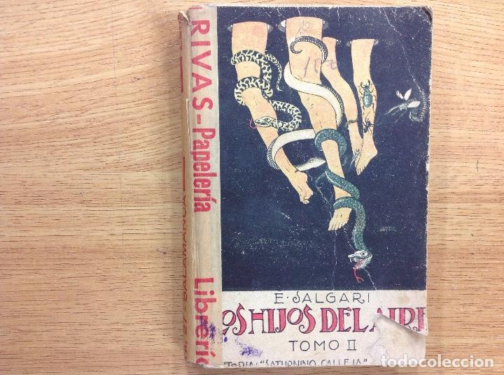 Libros: LOS HIJOS DEL AIRE TOMO II - E.SALGARI - Foto 1
