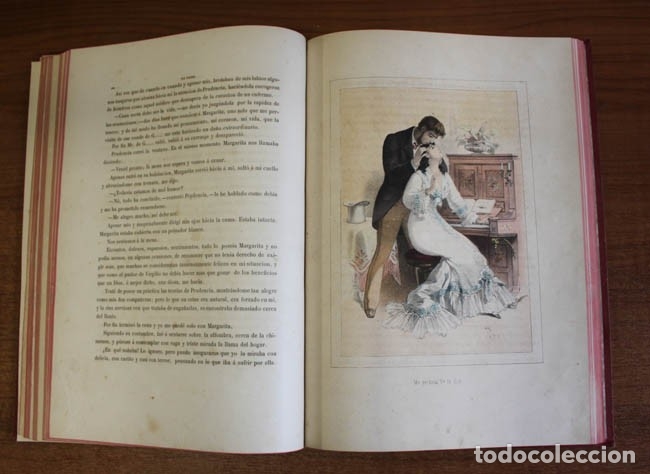 Libros: LA DAMA DE LAS CAMELIAS. - DUMAS, Alejandro. - Foto 12