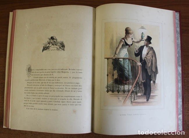 Libros: LA DAMA DE LAS CAMELIAS. - DUMAS, Alejandro. - Foto 14
