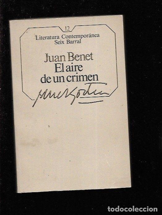 Libros: AIRE DE UN CRIMEN - EL - BENET, JUAN - Foto 1
