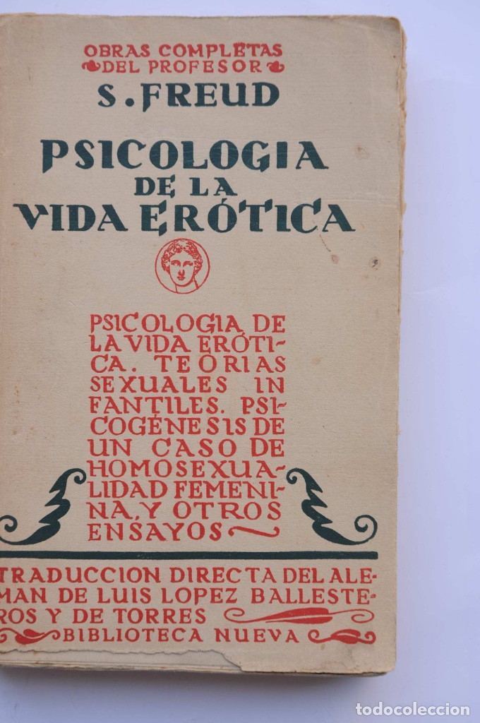 Libros: Psicolog&iacute;a de la vida er&oacute;tica - FREUD, Sigmund - Foto 2