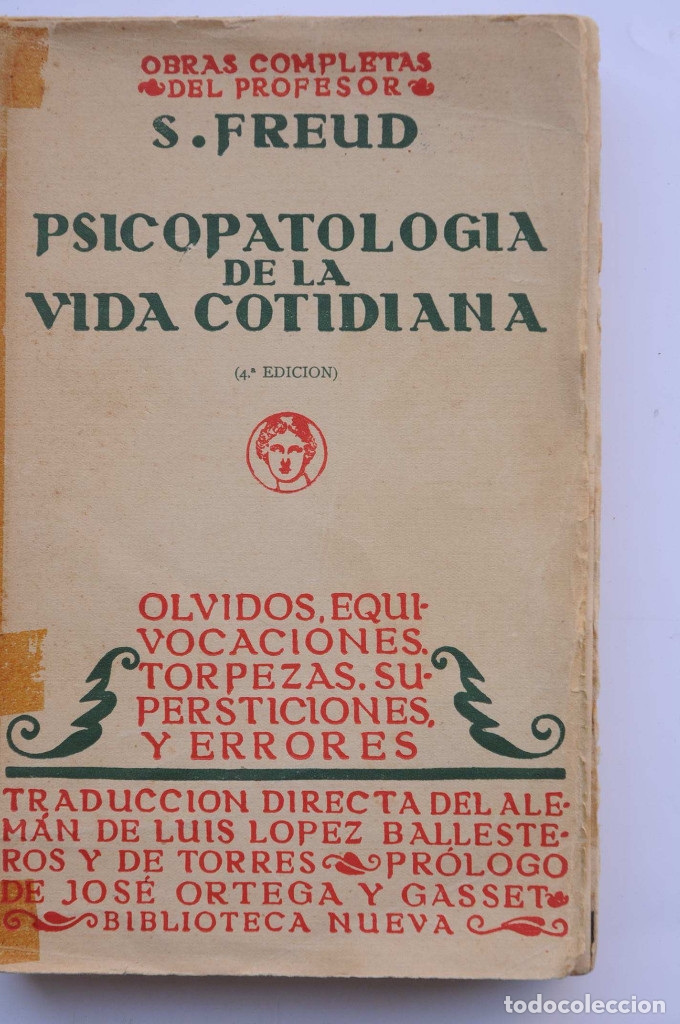Libros: Psicopatolog&iacute;a de la vida cotidiana - FREUD, Sigmund - Foto 2