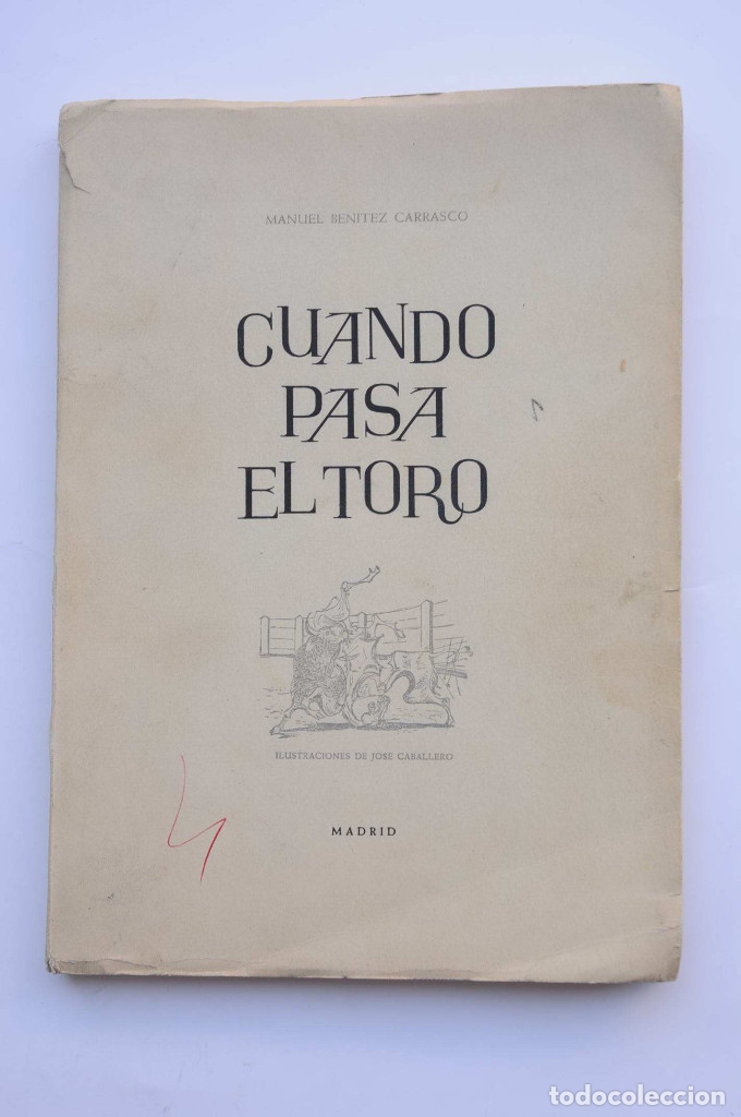 Libros: Cuando pasa el toro - BEN&Iacute;TEZ CARRASCO, Manuel - Foto 1