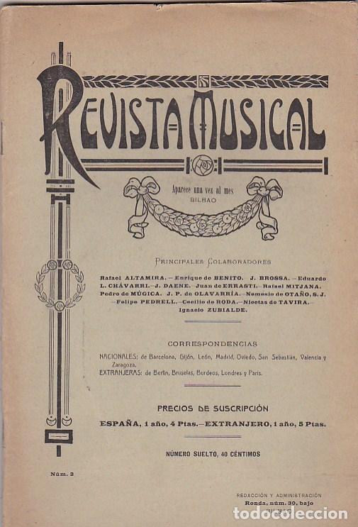 Libros: N&uacute;m. 3 - REVISTA MUSICAL - Foto 1